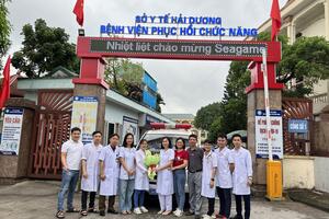 Bệnh viện phục hồi chức năng Hải Dương tham gia phục vụ Seagames 31
