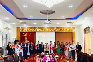 BỆNH VIỆN PHỤC HỒI CHỨC NĂNG HẢI DƯƠNG TỔ CHỨC GẶP MẶT ĐẦU XU N VÀ CHÚC TẾT GIÁP THÌN 2024