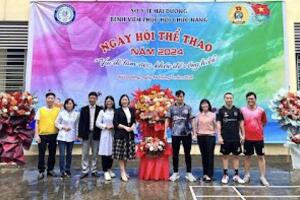 BỆNH VIỆN PHỤC HỒI CHỨC NĂNG HẢI DƯƠNG TỔ CHỨC NGÀY HỘI THAO NĂM 2024