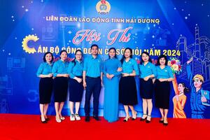 CÔNG ĐOÀN BỆNH VIỆN PHỤC HỒI CHỨC NĂNG HẢI DƯƠNG ĐẠI DIỆN CÔNG ĐOÀN NGÀNH Y TẾ THAM DỰ HỘI THI CÁN BỘ CÔNG ĐOÀN CƠ SỞ GIỎI NĂM 2024