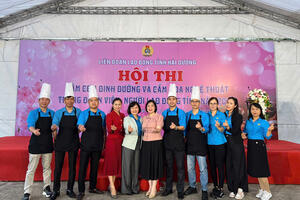 HỘI THI “MÂM CƠM DINH DƯỠNG VÀ CẮM HOA NGHỆ THUẬT” TRONG ĐOÀN VIÊN, NGƯỜI LAO ĐỘNG TỈNH NĂM 2025