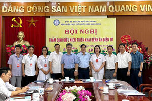 BỆNH VIỆN PHỤC HỒI CHỨC NĂNG HẢI DƯƠNG THẨM ĐỊNH ĐIỀU KIỆN TRIỂN KHAI BỆNH ÁN ĐIỆN TỬ (EMR) NGÀY 13-8-2025