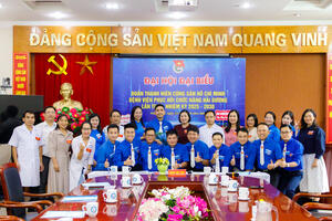 ĐẠI HỘI ĐẠI BIỂU ĐOÀN TNCS HỒ CHÍ MINH BỆNH VIỆN PHỤC HỒI CHỨC NĂNG HẢI DƯƠNG LẦN THỨ NHẤT, NHIỆM KỲ 2025 – 2030