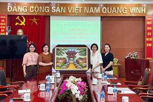 Bệnh viện Phục hồi chức năng Hải Dương đón tiếp và làm việc với đoàn công tác Bệnh viện Phục hồi chức năng Hà Nội