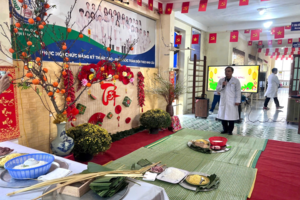 "XUÂN YÊU THƯƠNG” TẠI BỆNH VIỆN PHỤC HỒI CHỨC NĂNG HẢI DƯƠNG